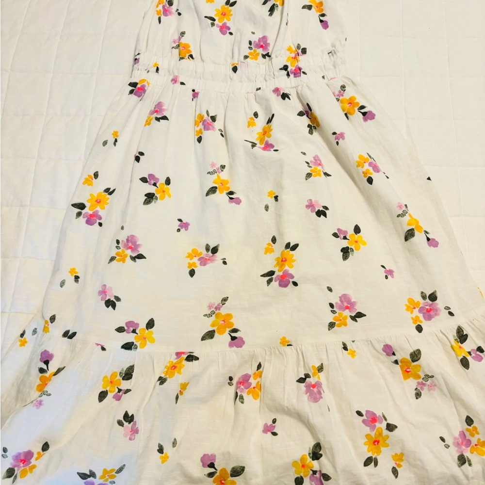 Cat & Jack Floral Dress with Pink and Yellow Accents